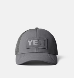 Core Patch Trucker Hat Gray On Gray