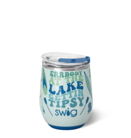Swig Errbody At The Lake Stemless Wine Cup 12oz