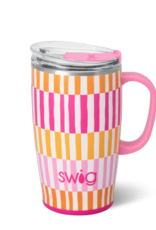Swig Sherbet Stripe Travel Mug 18oz