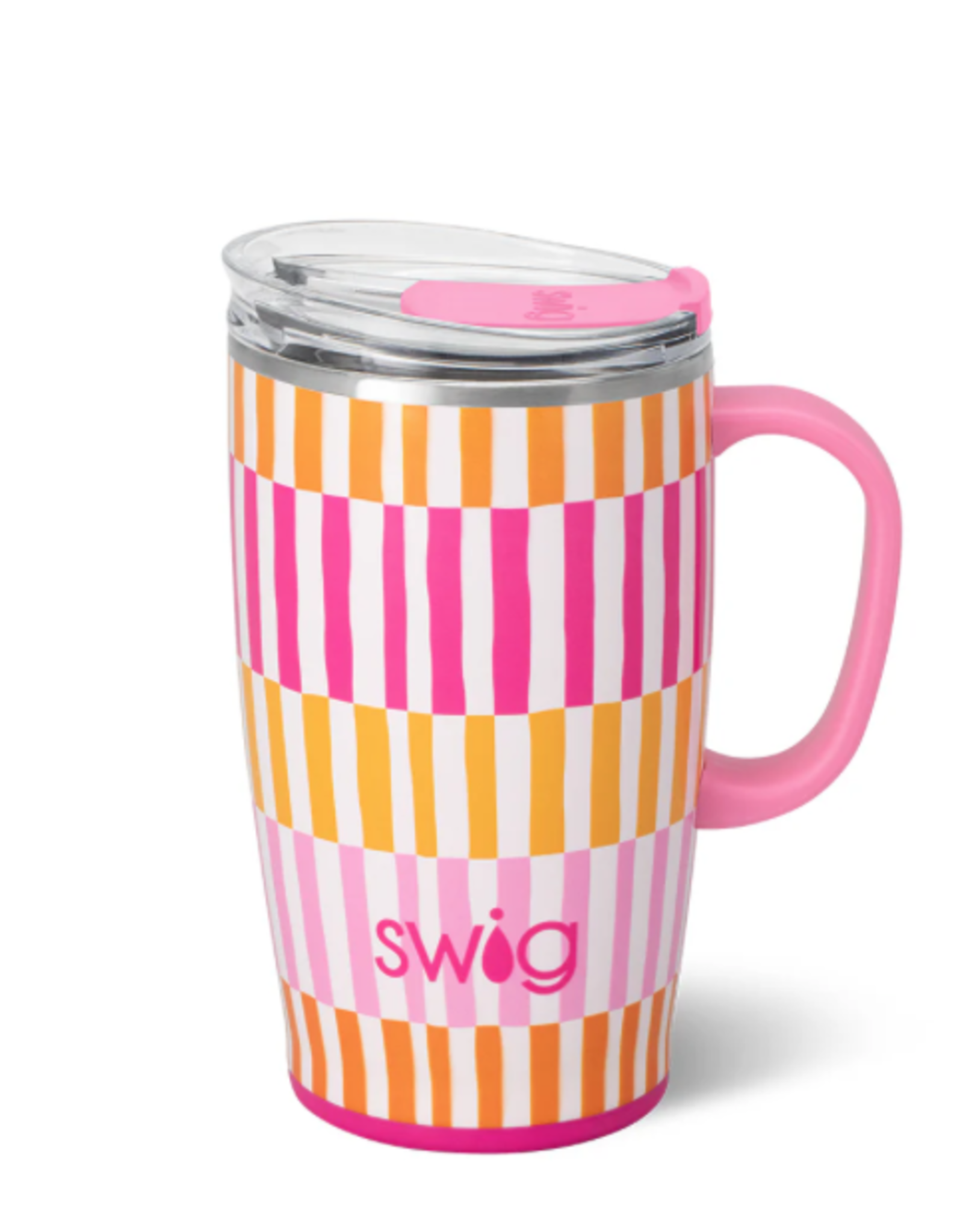 Swig Sherbet Stripe Travel Mug 18oz