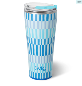 Swig Glacier Stripe Tumbler 32oz
