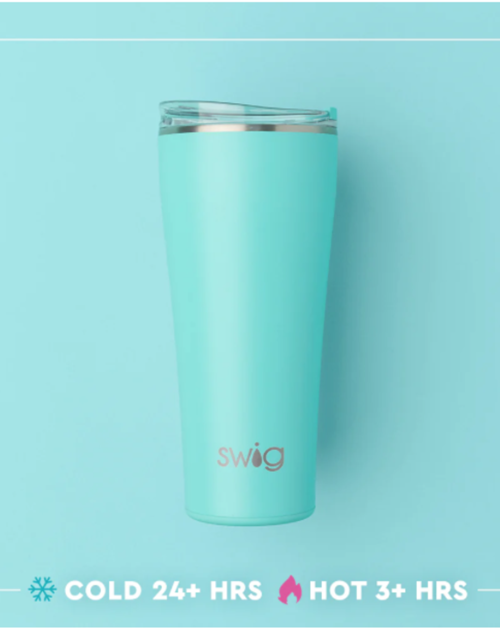 Swig Glacier Stripe Tumbler 32oz