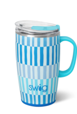 Swig Glacier Stripe Travel Mug 18oz