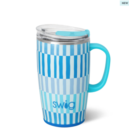 Swig Glacier Stripe Travel Mug 18oz