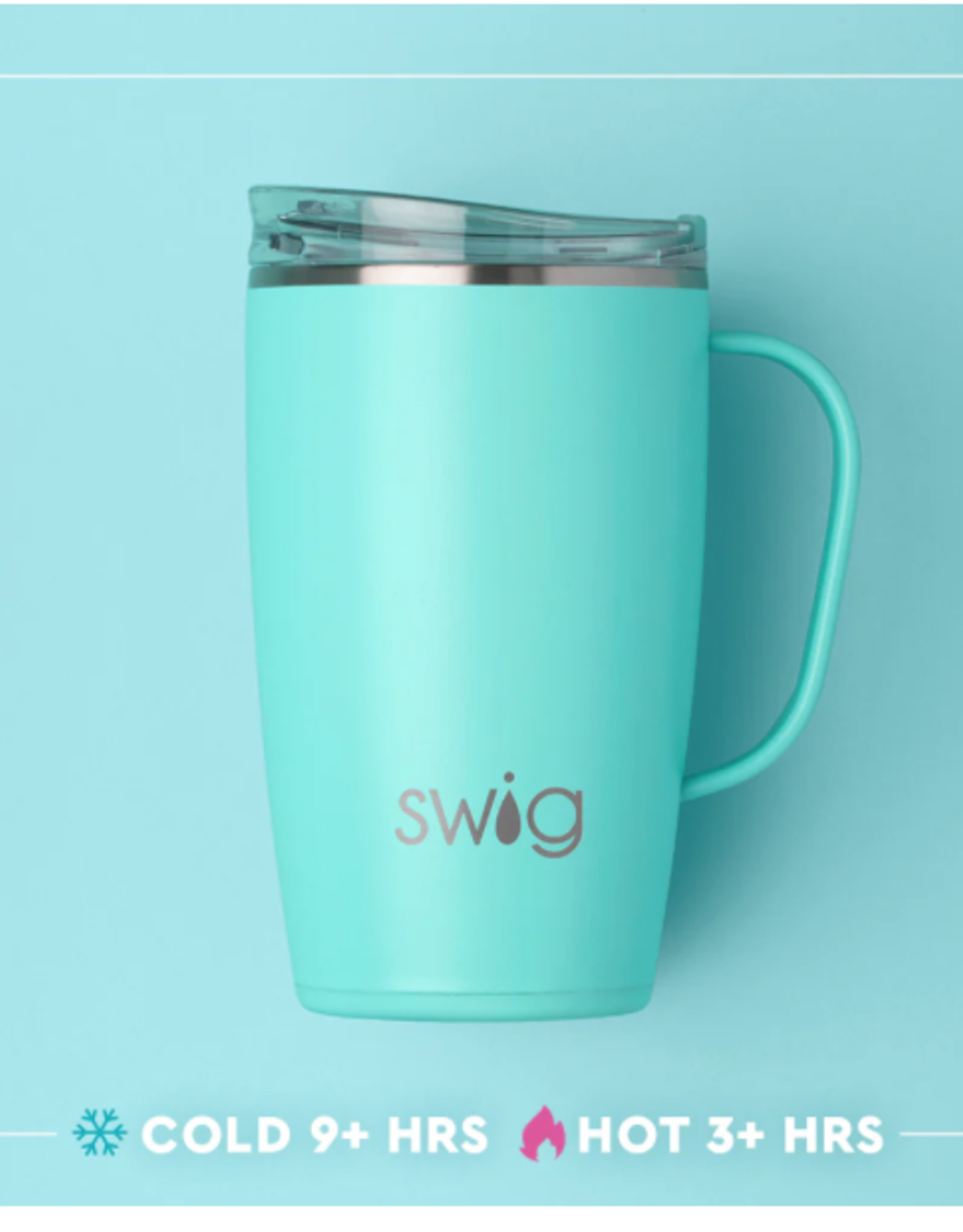 Swig Glacier Stripe Travel Mug 18oz