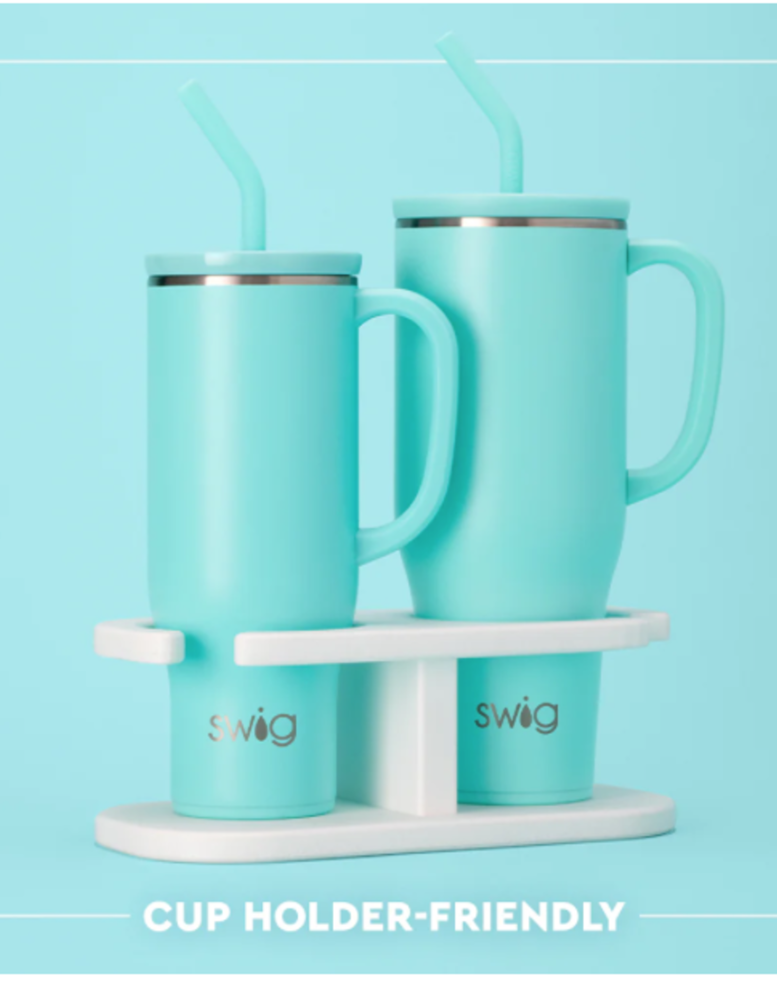 Swig Glacier Stripe Mega Mug 40oz