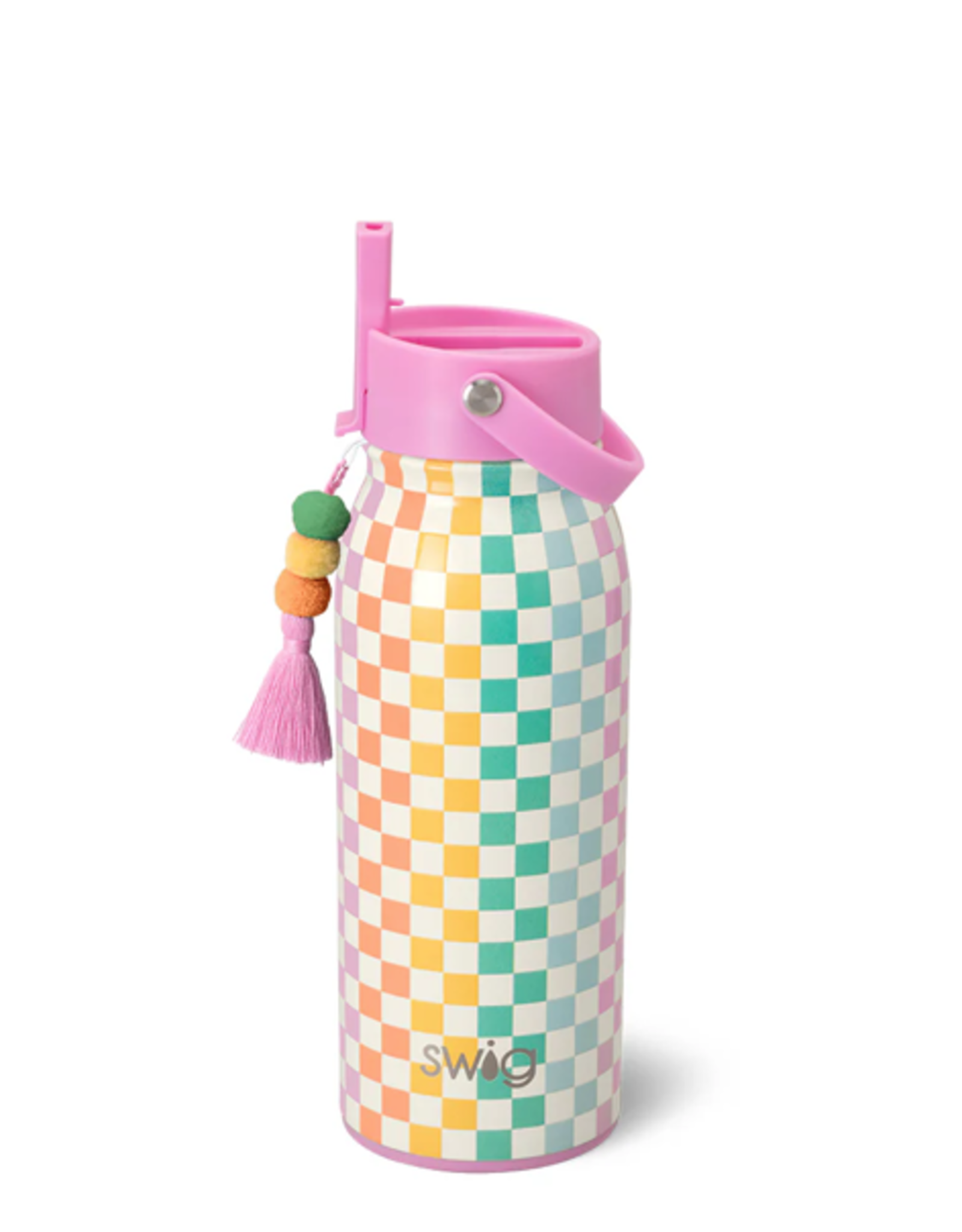 Swig Check Mate Flip + Sip Bottle 36oz