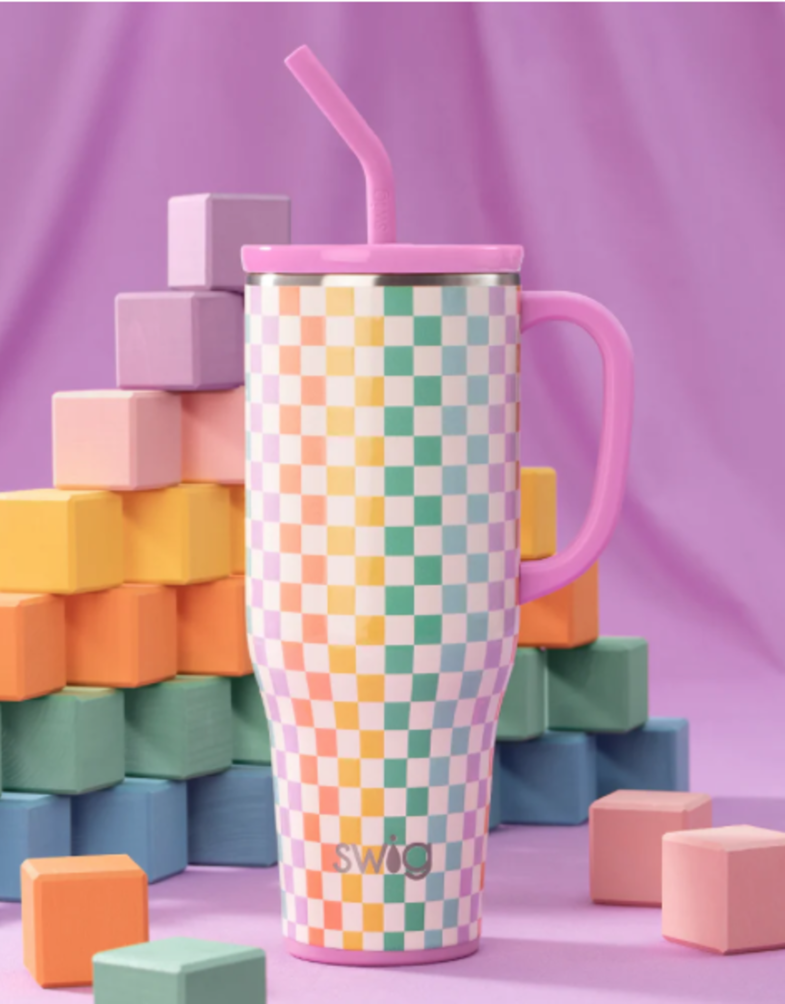 Swig Check Mate Mega Mug 40oz