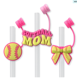 Swig Pitch Hit Run Straw Topper Set