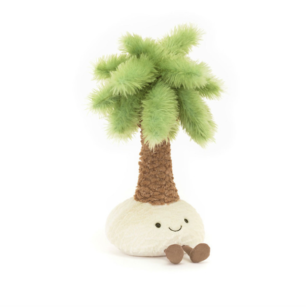 夏の新作Pammie Palm Tree 新品未使用、タグ付きです Amuseables Pammie Palm Tree - Monograms Plus Cullman