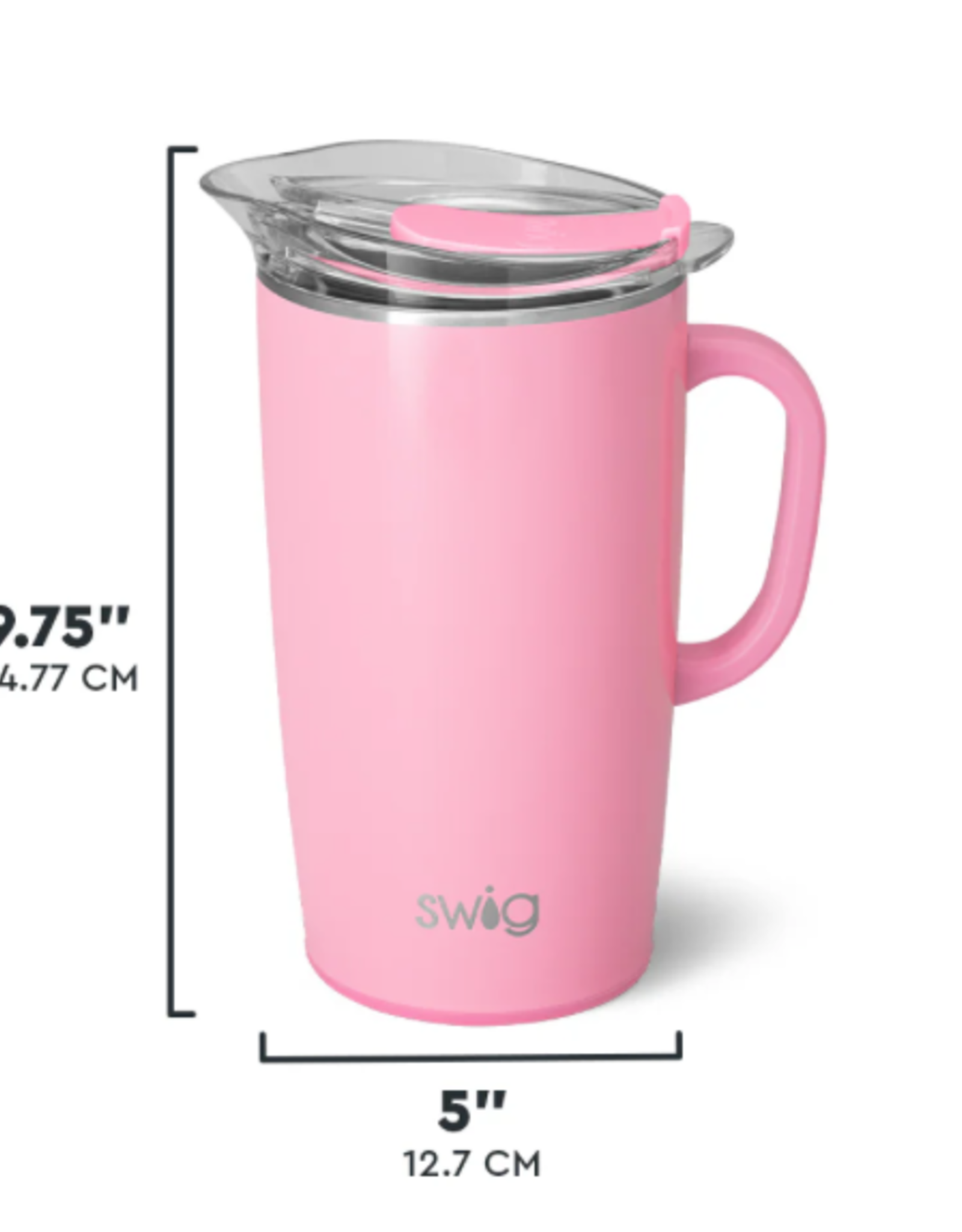 Swig Shimmer Bubblegum Party Pitcher 64oz