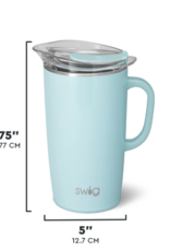 Swig Shimmer Aquamarine Party Pitcher 64oz