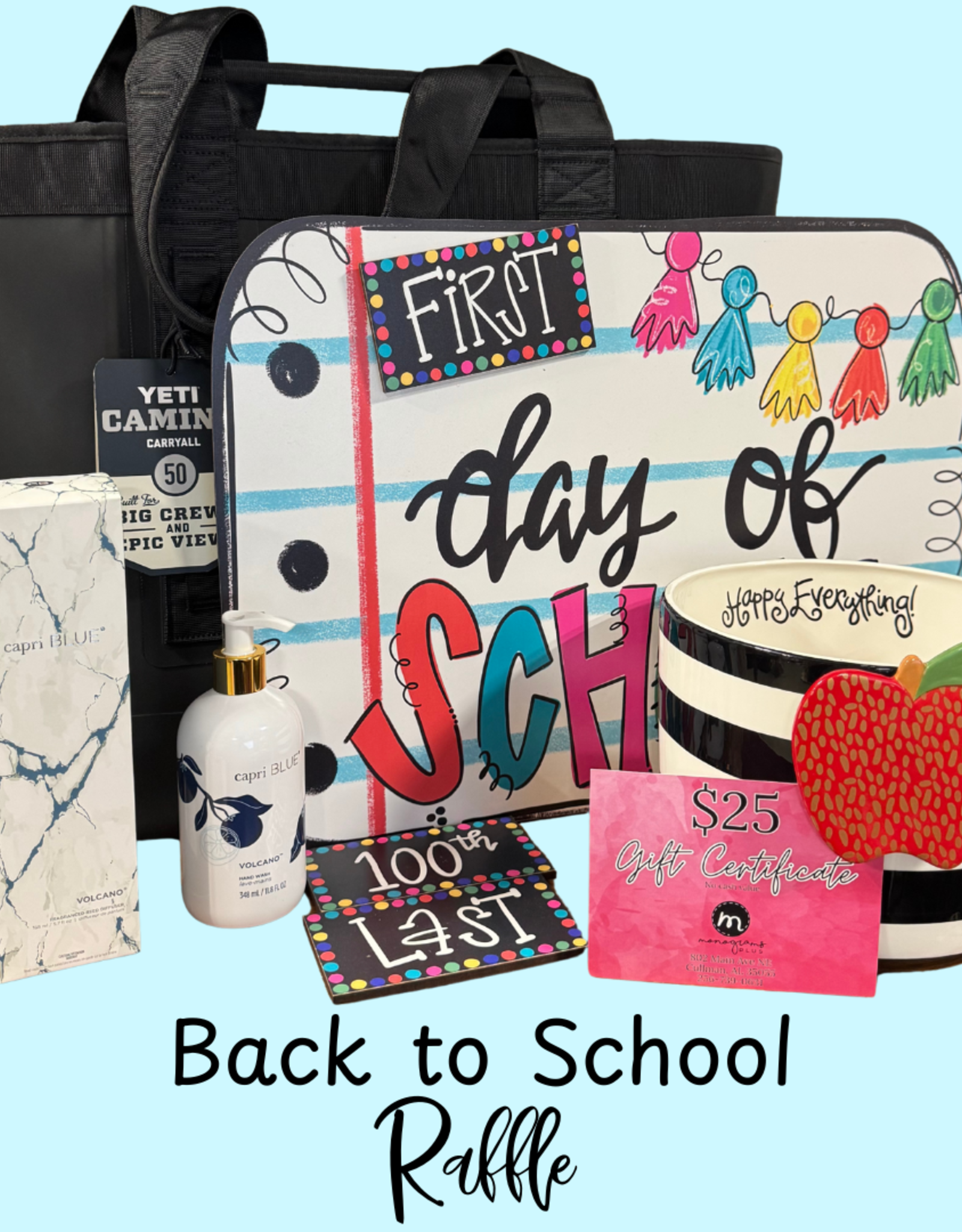 Back to School Raffle