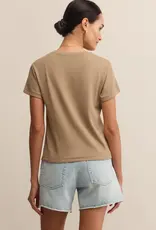 Z Supply Tourist Tee Desert Tan
