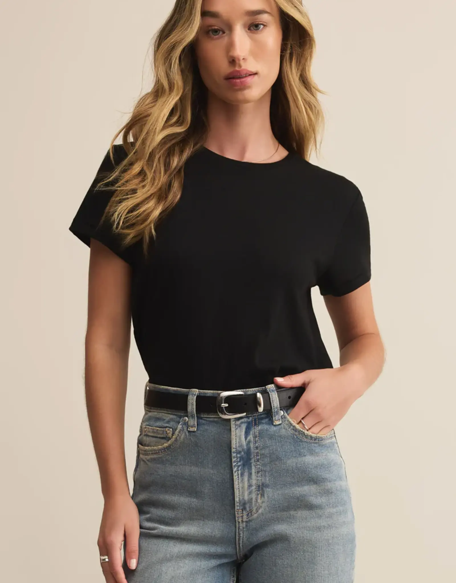 Z Supply Tourist Tee Black