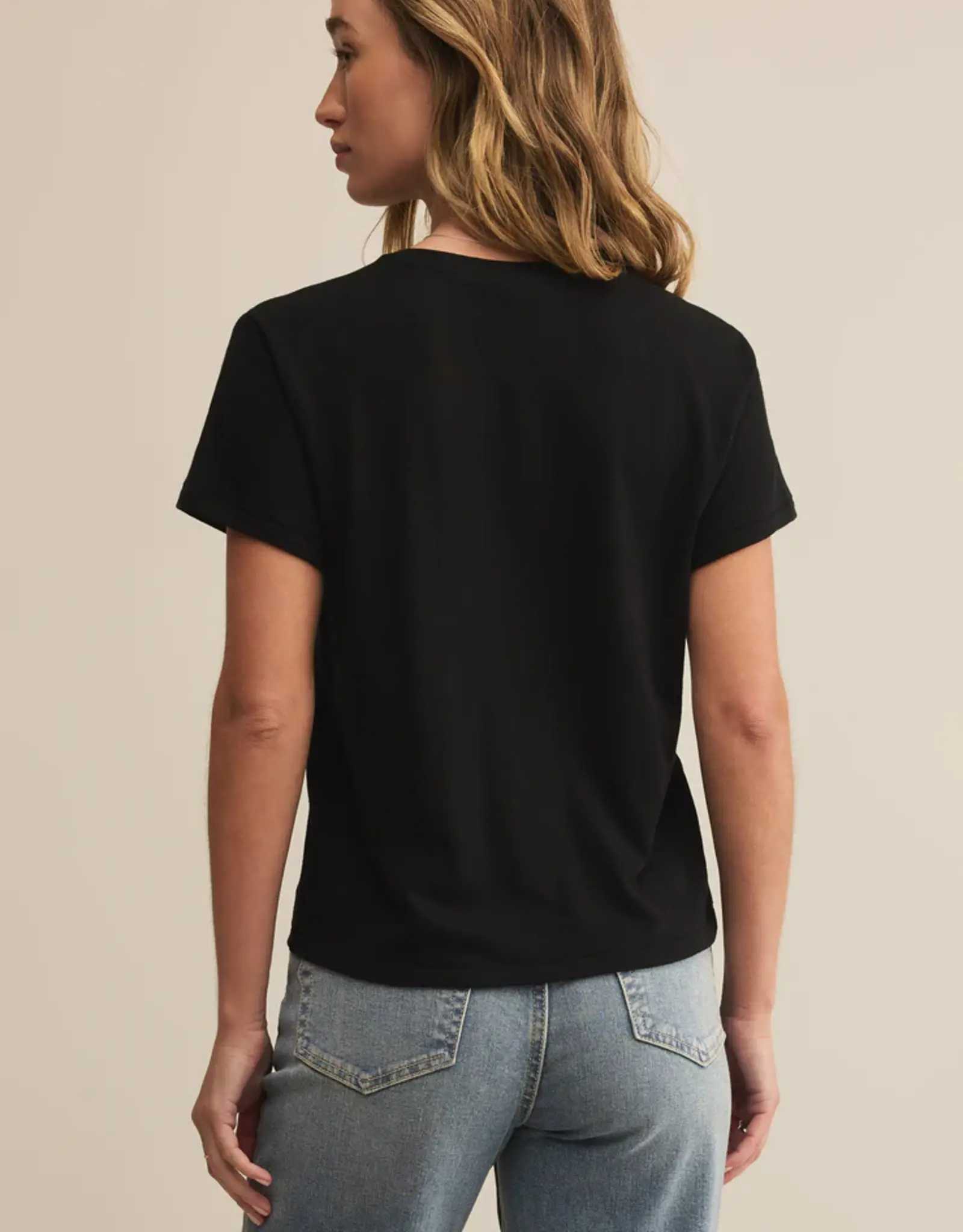 Z Supply Tourist Tee Black