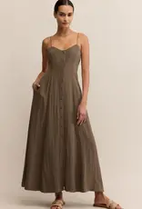 Z Supply Angel Eyes Midi Dress Tiki