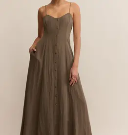 Z Supply Angel Eyes Midi Dress Tiki
