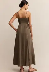 Z Supply Angel Eyes Midi Dress Tiki