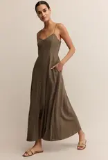 Z Supply Angel Eyes Midi Dress Tiki