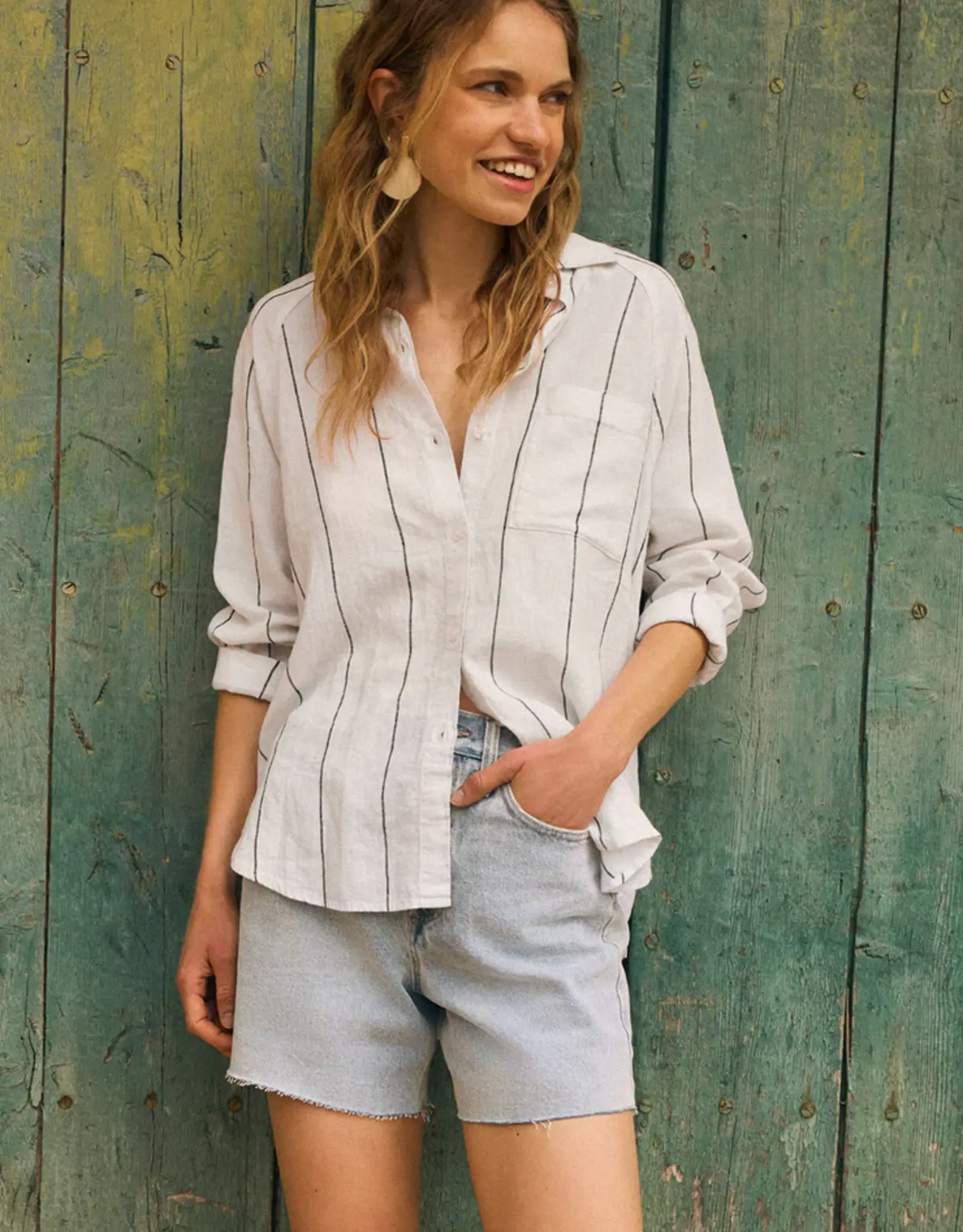 Z Supply The Perfect Line Top White