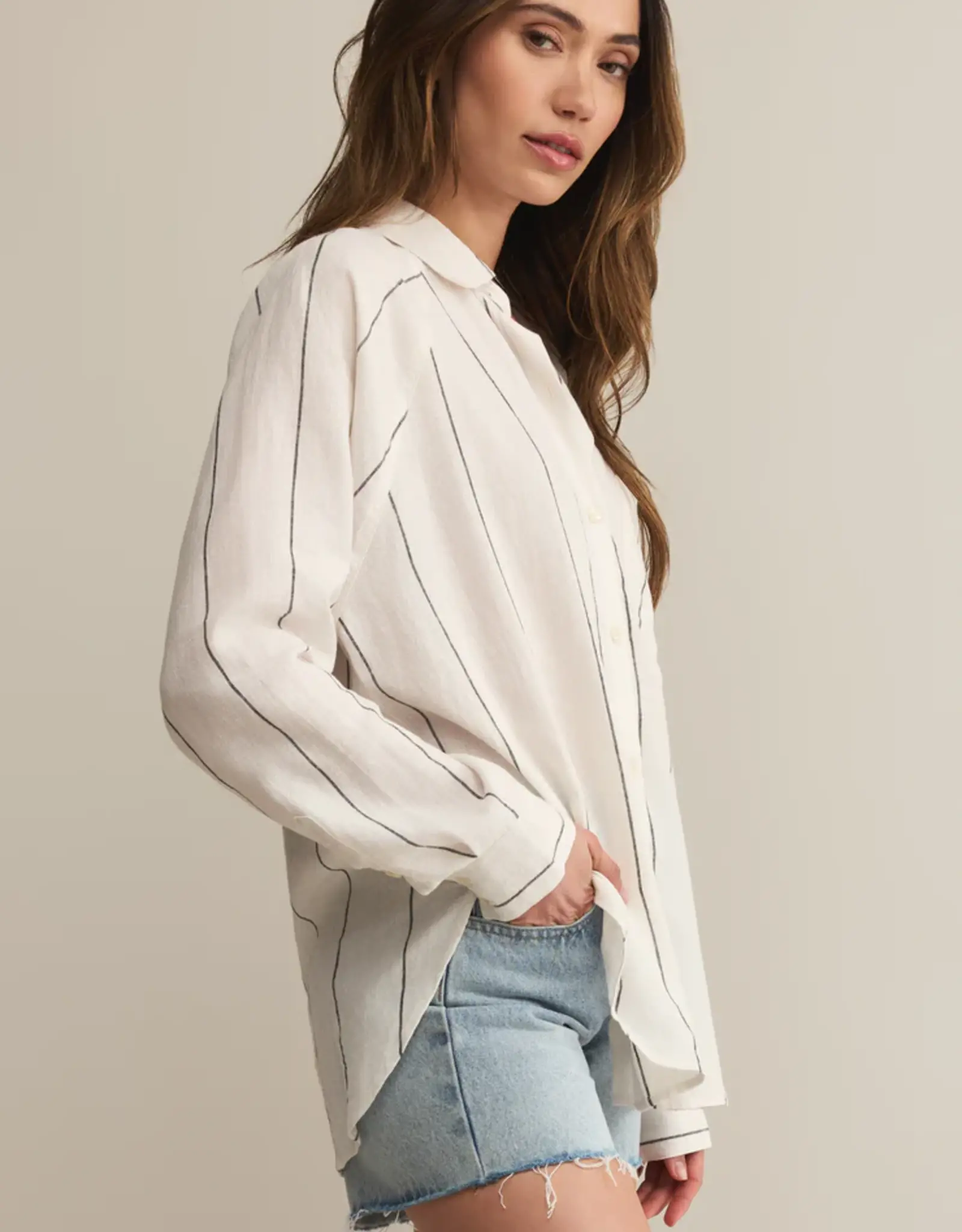 Z Supply The Perfect Line Top White