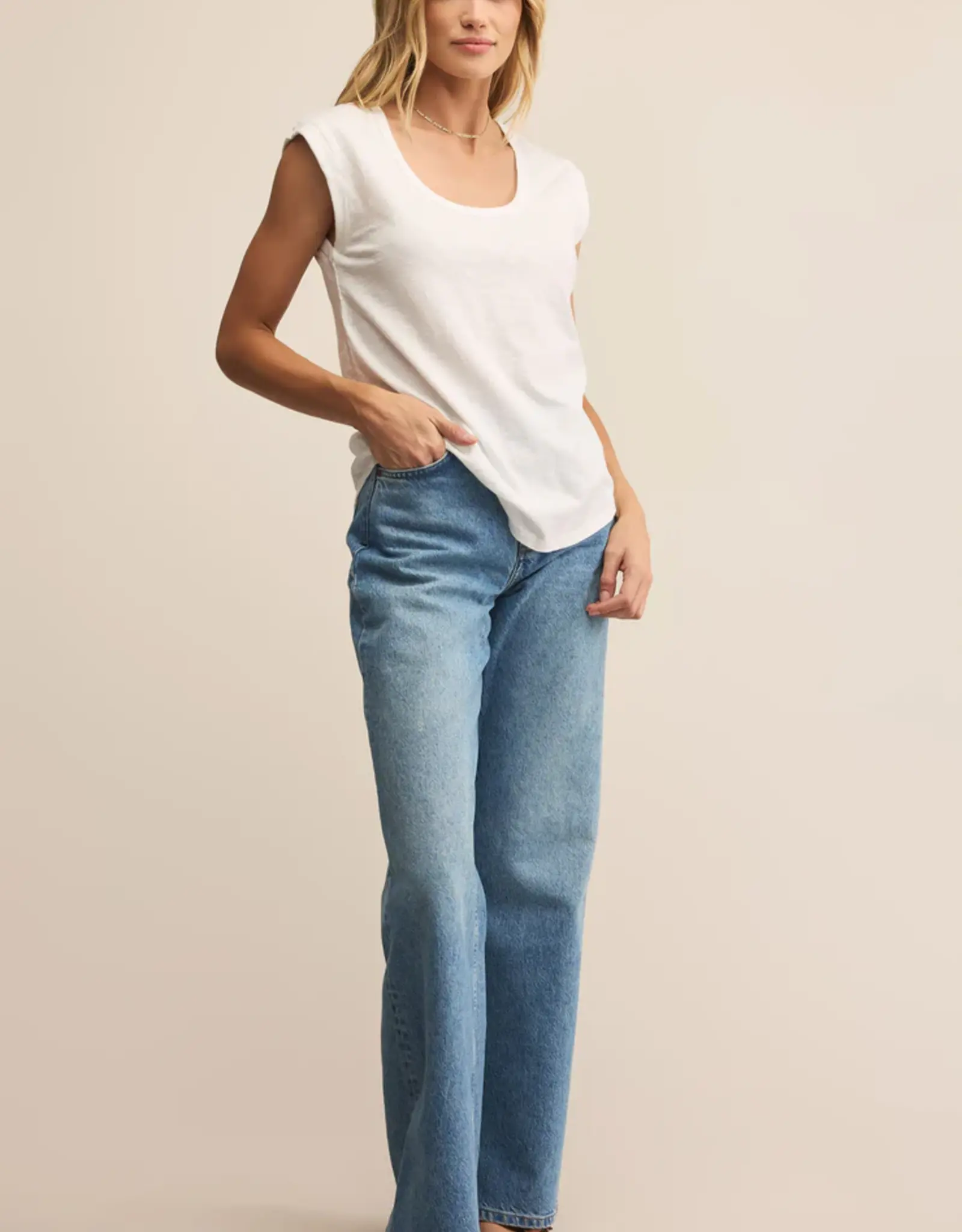 Z Supply Per Diem Tee White