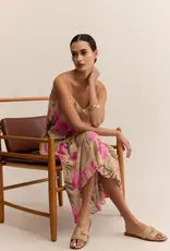 Z Supply Benson Ula Tropical Dress Desert Tan
