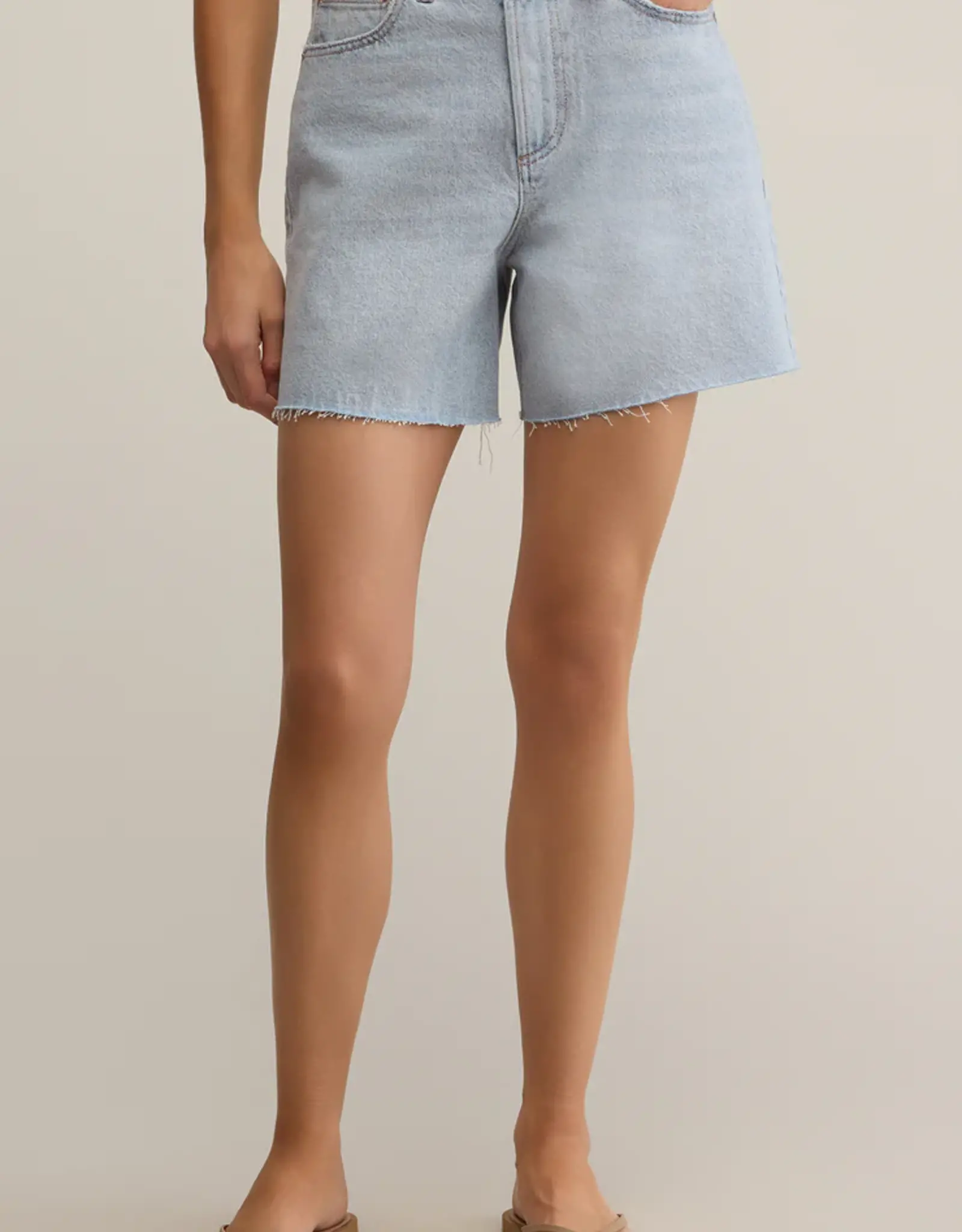 Z Supply Porter Denim Short Faded Indigo