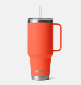Rambler 42oz Straw Mug Papaya