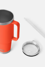 Rambler 42oz Straw Mug Papaya