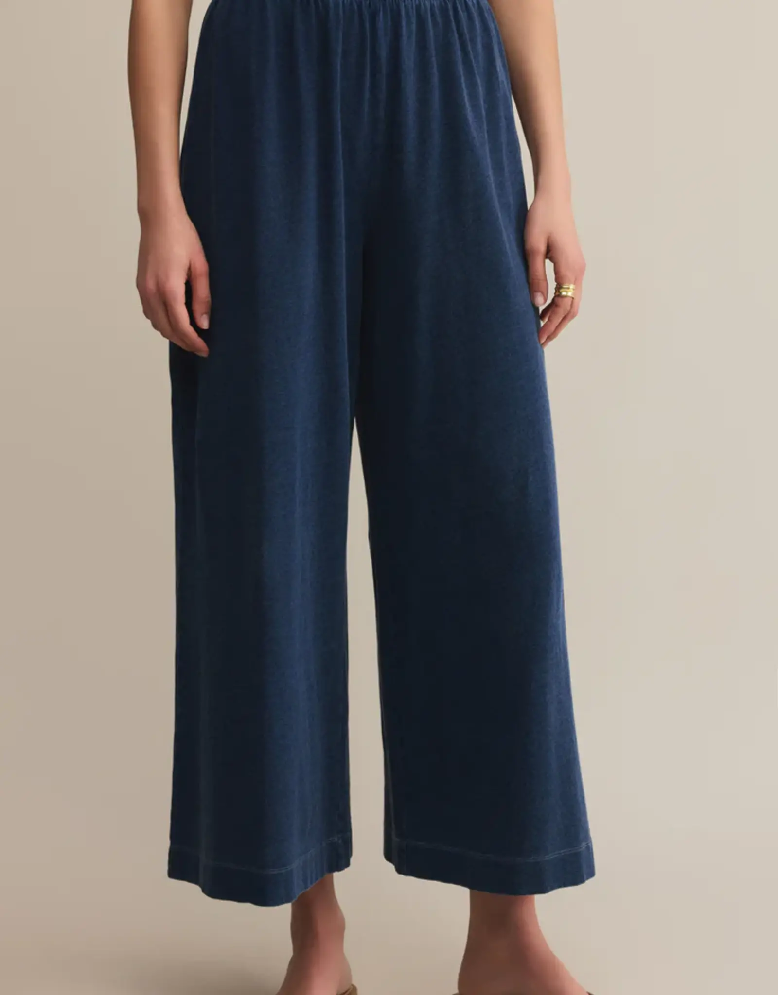 Z Supply Scout Jersey Denim Pant Indigo