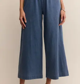 Z Supply Scout Jersey Denim Pant Vintage Indigo