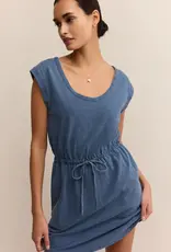 Z Supply Dayshift Denim Mini Dress Vintage Indigo Z Supply Dayshift Denim Mini Dress Vintage Indigo