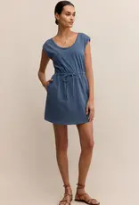 Z Supply Dayshift Denim Mini Dress Vintage Indigo Z Supply Dayshift Denim Mini Dress Vintage Indigo
