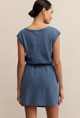 Z Supply Dayshift Denim Mini Dress Vintage Indigo Z Supply Dayshift Denim Mini Dress Vintage Indigo