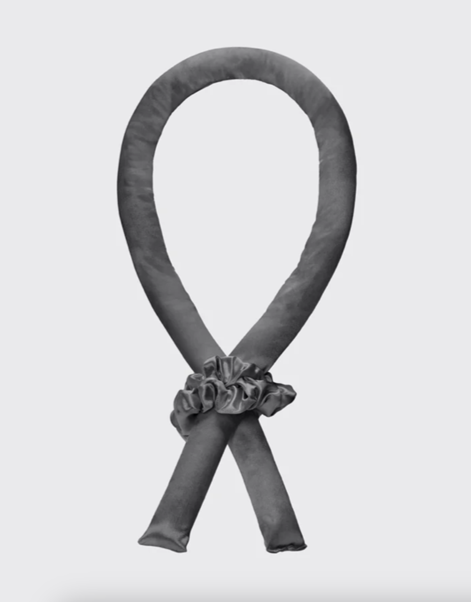 Satin Heatless Curling Set Charcoal