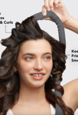 Satin Heatless Curling Set Charcoal