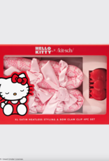 Hello Kitty Satin Heatless Styling & Bow Set 4pc