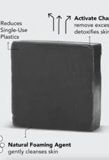 Body Wash Bar Charcoal Detoxifying
