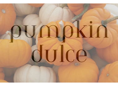 Pumpkin Dulce