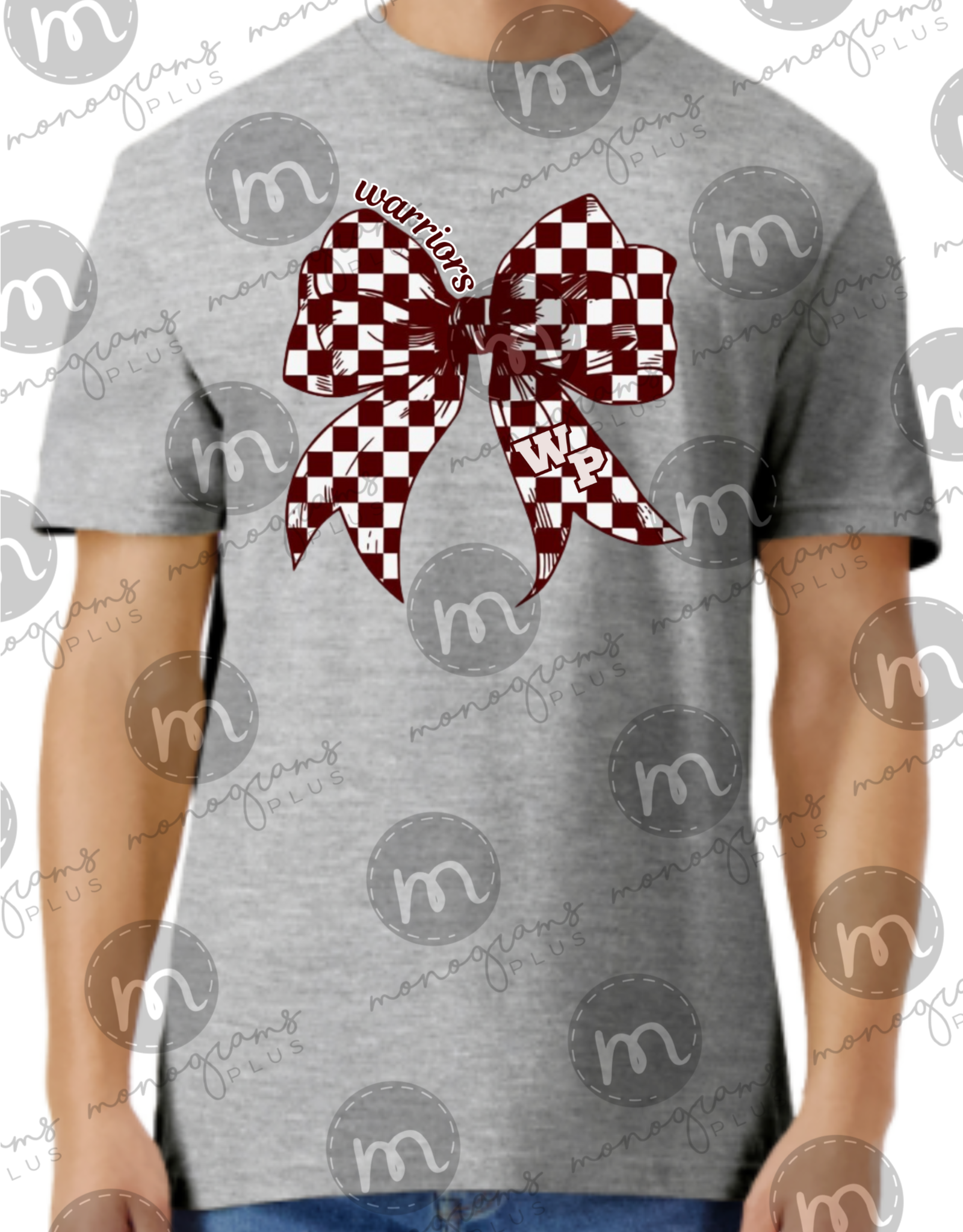 School Spirit Bow Tee