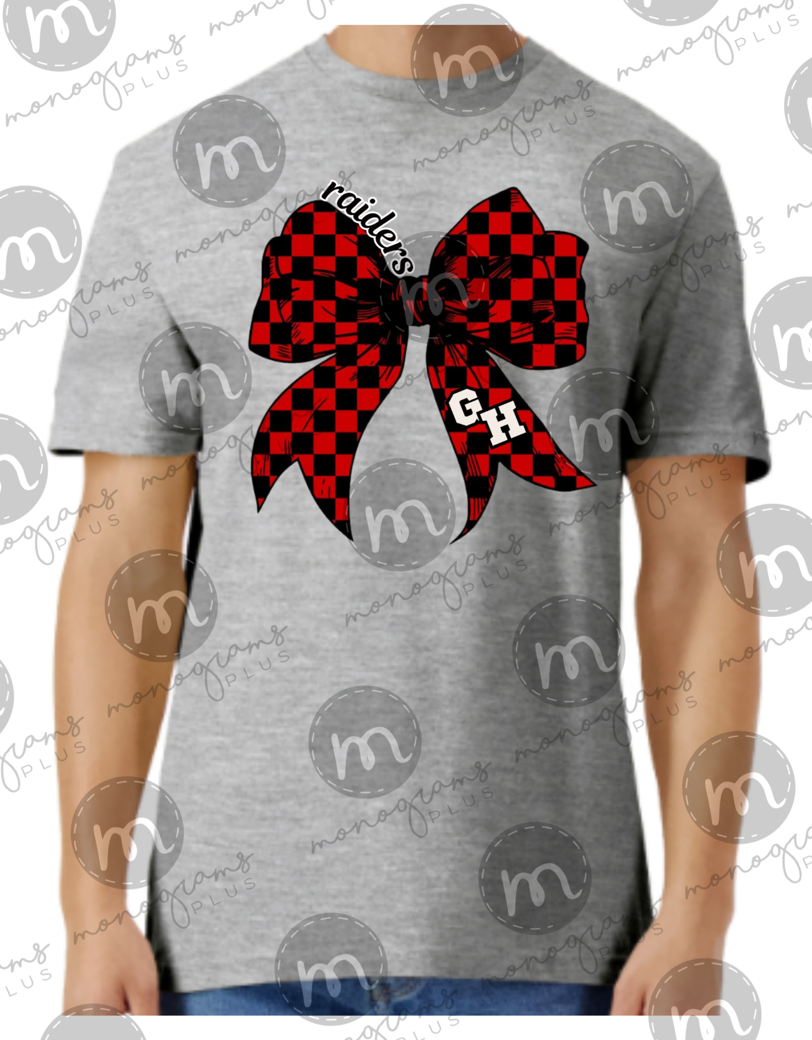 School Spirit Bow Tee