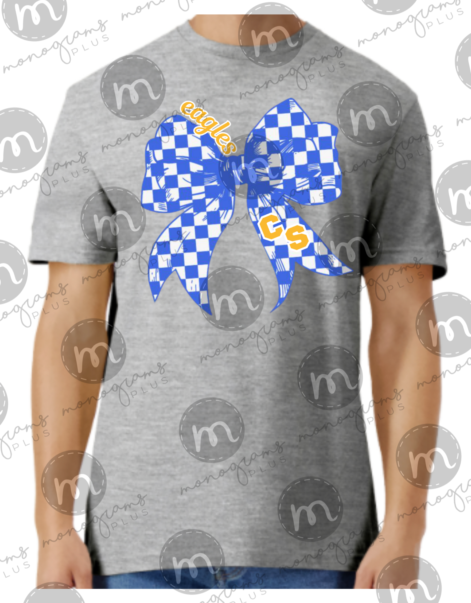 School Spirit Bow Tee