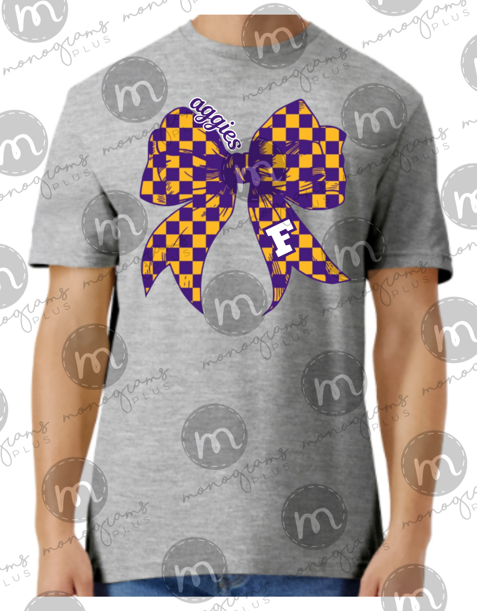 School Spirit Bow Tee