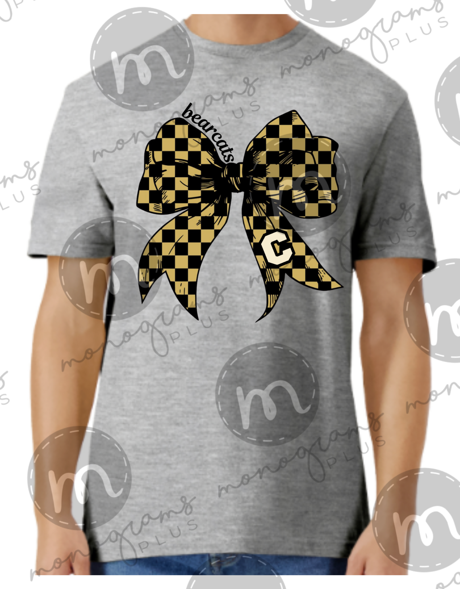 School Spirit Bow Tee