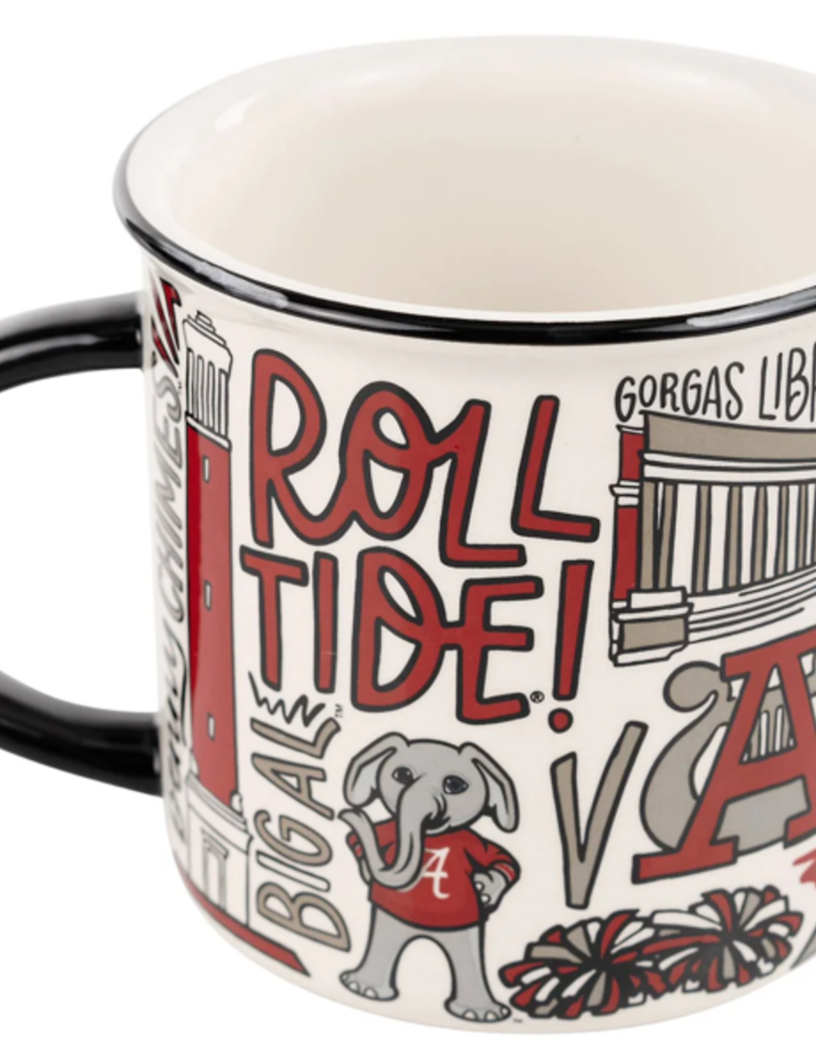 Mug Alabama Collage Campfire