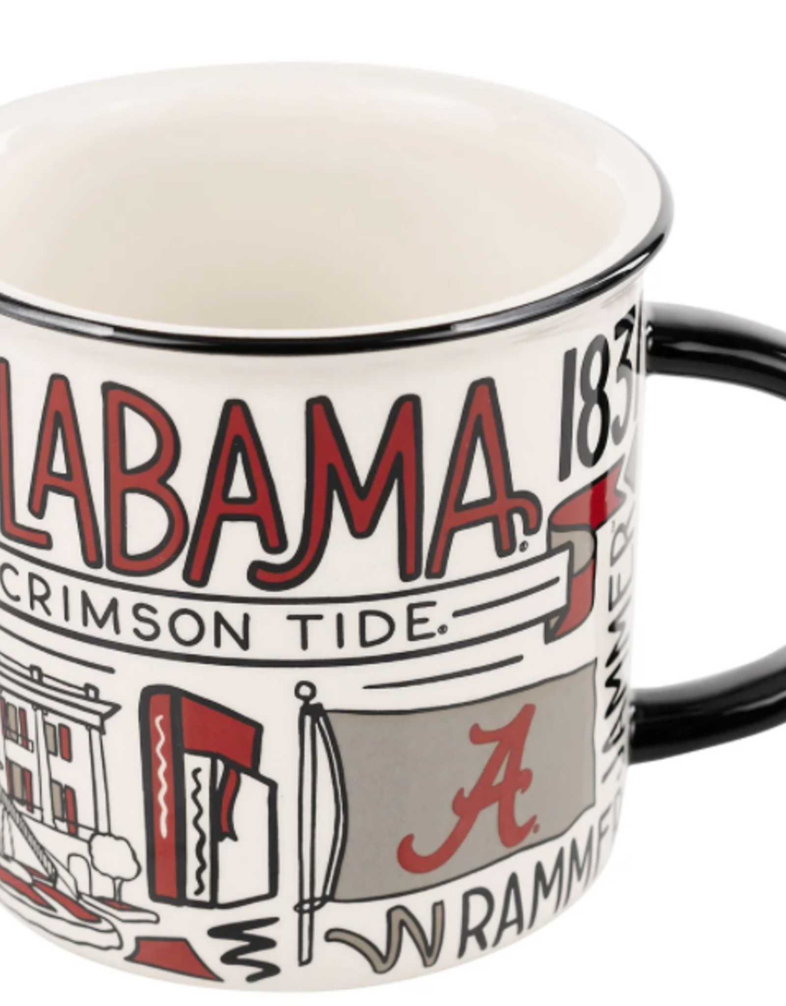 Mug Alabama Collage Campfire