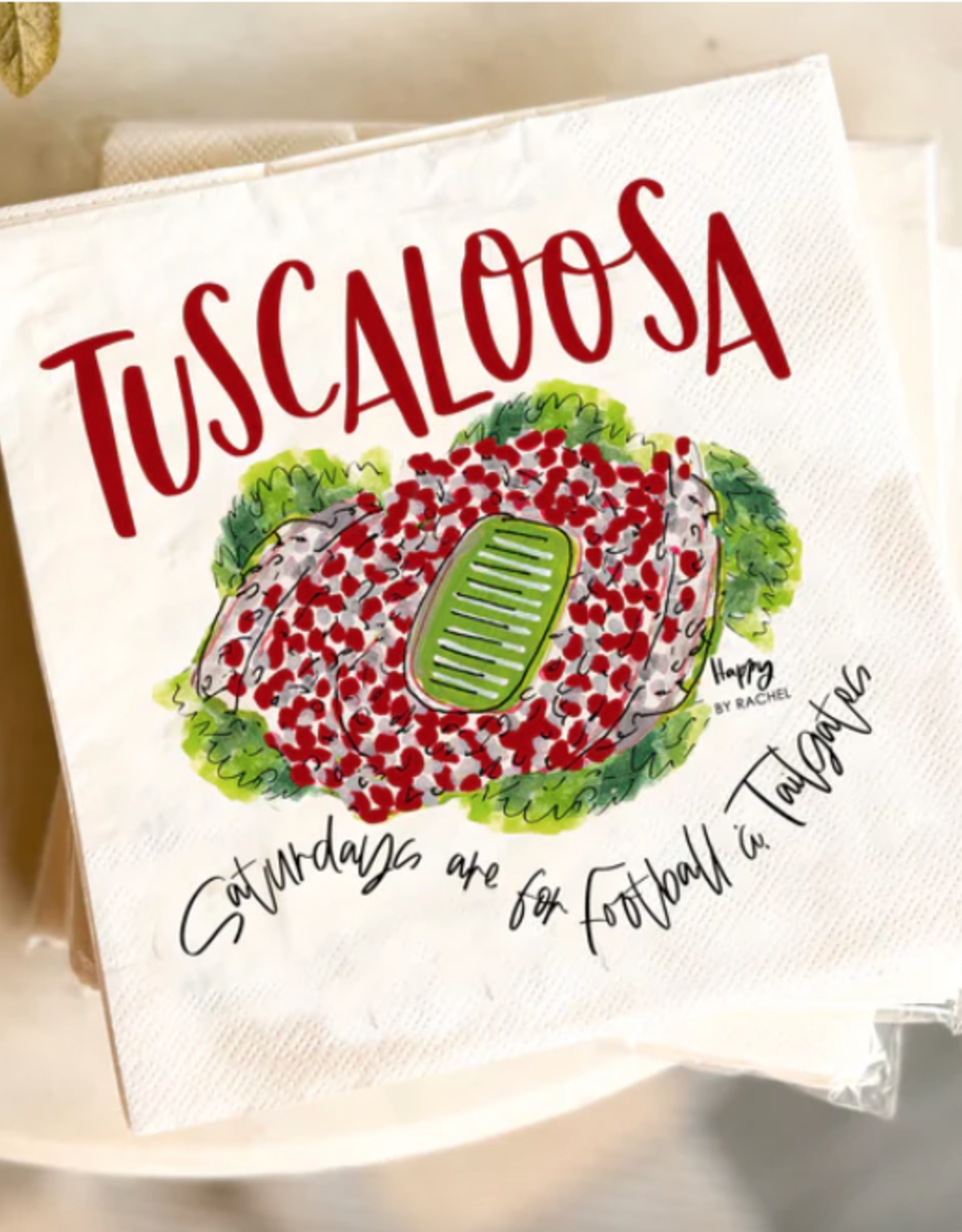 Happy By Rachel Tuscaloosa Lunchsize Napkins