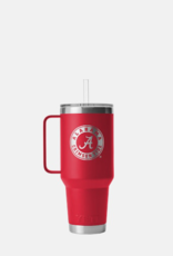 Rambler 42 Straw Mug Red Alabama